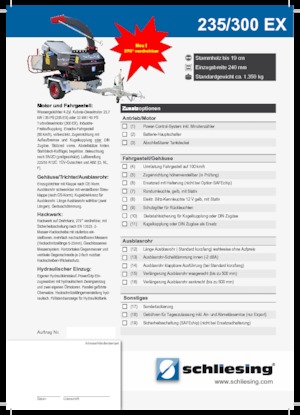 Houtversnipperaars Schliesing 300 EX