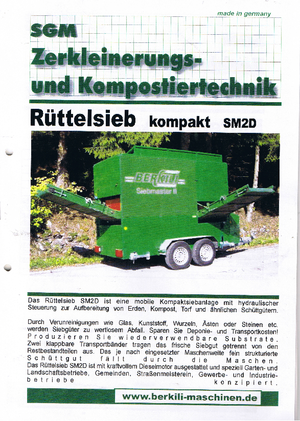 Houtversnipperaars Berkili 50 D 30+F