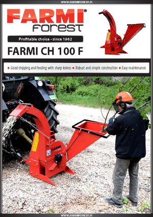 Houtversnipperaars Farmi CH 100 F