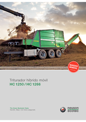 Houtversnipperaars Neuson-Ecotec CH 1266