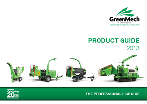 Houtversnipperaars Green Mech Aborist 150-34 TD