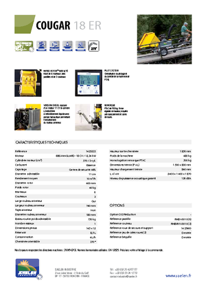 Houtversnipperaars TS-Industrie Cougar 18 ER