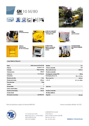 Houtversnipperaars TS-Industrie GM 10 M 80