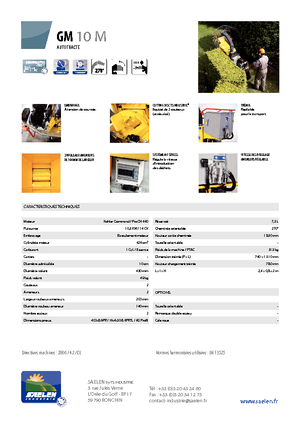 Houtversnipperaars TS-Industrie GM 10 M