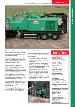 Houtversnipperaars Jenz HEM 820 DL