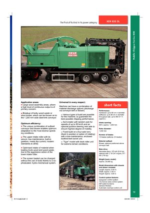 Houtversnipperaars Jenz HEM 820 DL