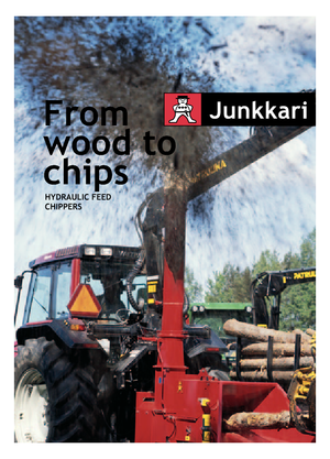 Houtversnipperaars Junkkari HJ 200