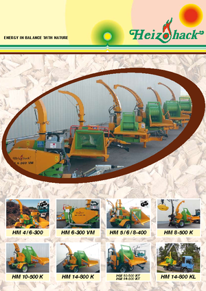 Houtversnipperaars Heizohack HM 4-300