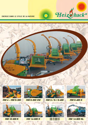 Houtversnipperaars Heizohack HM 4-300