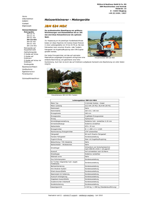 Houtversnipperaars JBM JBM 624 MDX 26