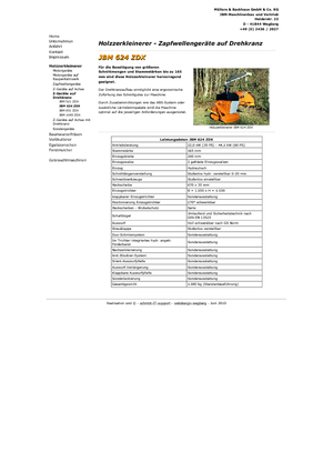 Houtversnipperaars JBM JBM 624 ZDX