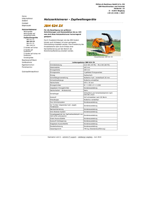 Houtversnipperaars JBM JBM 624 ZX