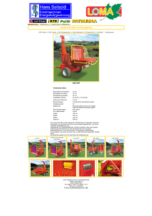 Houtversnipperaars Loma K 30 HPF