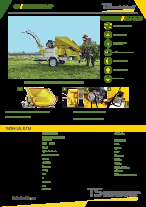 Houtversnipperaars TS-Industrie Premium 22 P