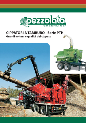 Houtversnipperaars Pezzolato PTH 480