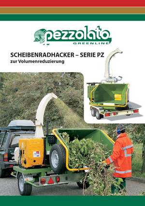 Houtversnipperaars Pezzolato PZ 150