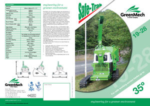 Houtversnipperaars Green Mech STC 19-28 MK 2