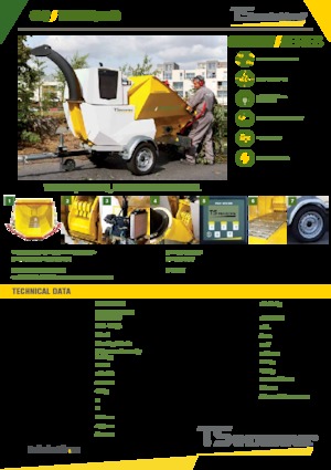 Houtversnipperaars TS-Industrie Tiger 25 D
