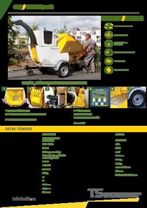 Houtversnipperaars TS-Industrie Tiger 25 D