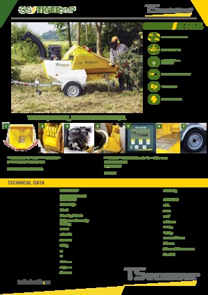 Houtversnipperaars TS-Industrie Tiger 25 P