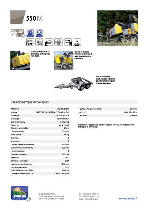 Houtversnipperaars TS-Industrie TS 550 M