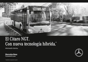 Stadsbussen Mercedes-Benz Citaro NGT