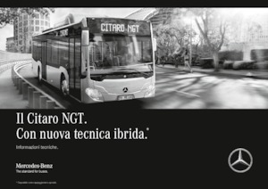 Stadsbussen Mercedes-Benz Citaro NGT