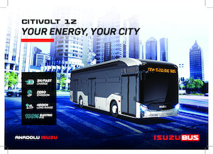Stadsbussen Isuzu Citivolt 12