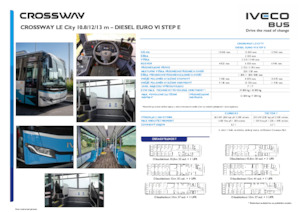 Stadsbussen Iveco Crossway LE City 13m