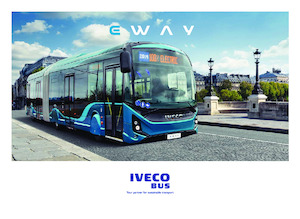 Stadsbussen Iveco E-way 10,7 m