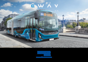 Stadsbussen Iveco E-way 10,7 m