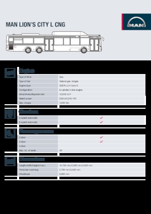 Stadsbussen MAN Lion’s City L