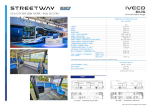 Stadsbussen Iveco Streetway ELEC 12m