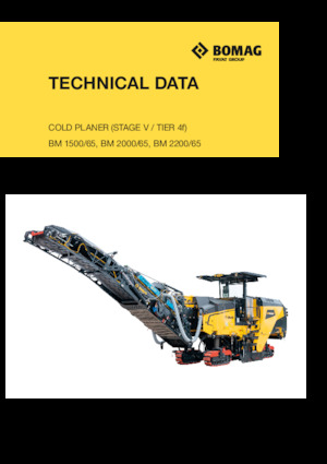Koudfreesmachines Bomag BM 2000/65