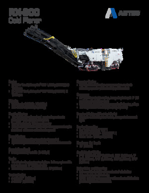 Koudfreesmachines Astec Roadtec RX-900