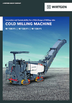 Koudfreesmachines Wirtgen W 120 Fi