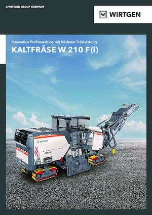 Koudfreesmachines Wirtgen W 210 Fi