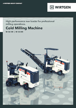 Koudfreesmachines Wirtgen W 50 HR
