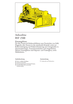 Asfaltrecyclingmachines/-Kouderecycling Bomag BSF 2500