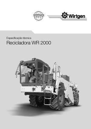 Asfaltrecyclingmachines/-Kouderecycling Wirtgen WR 2000