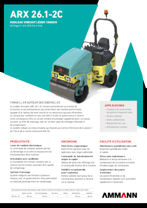Combinatiewalsen Ammann ARX 26.1-2C