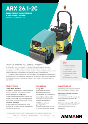 Combinatiewalsen Ammann ARX 26.1-2C