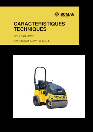 Combinatiewalsen Bomag BW 100 SCC-5