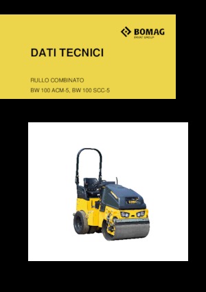 Combinatiewalsen Bomag BW 100 SCC-5