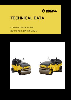 Combinatiewalsen Bomag BW 131 ACW-5