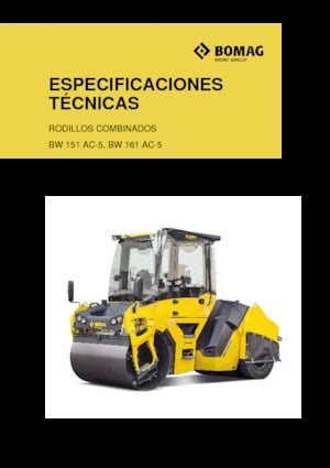 Combinatiewalsen Bomag BW 151 AC-5