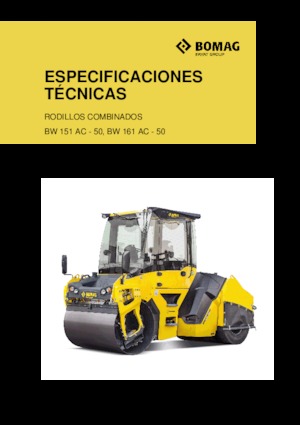 Combinatiewalsen Bomag BW 161 AC-50