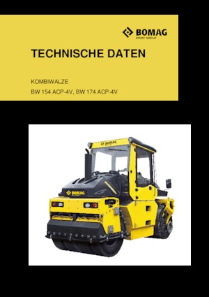 Combinatiewalsen Bomag BW 174 ACP-4