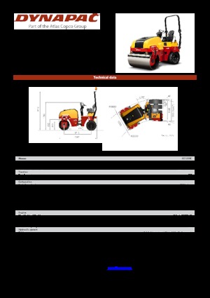 Combinatiewalsen Dynapac CC 1200 C