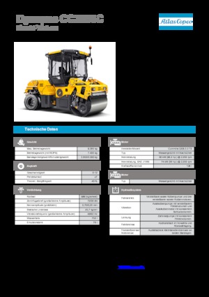Combinatiewalsen Dynapac CC 2200 C